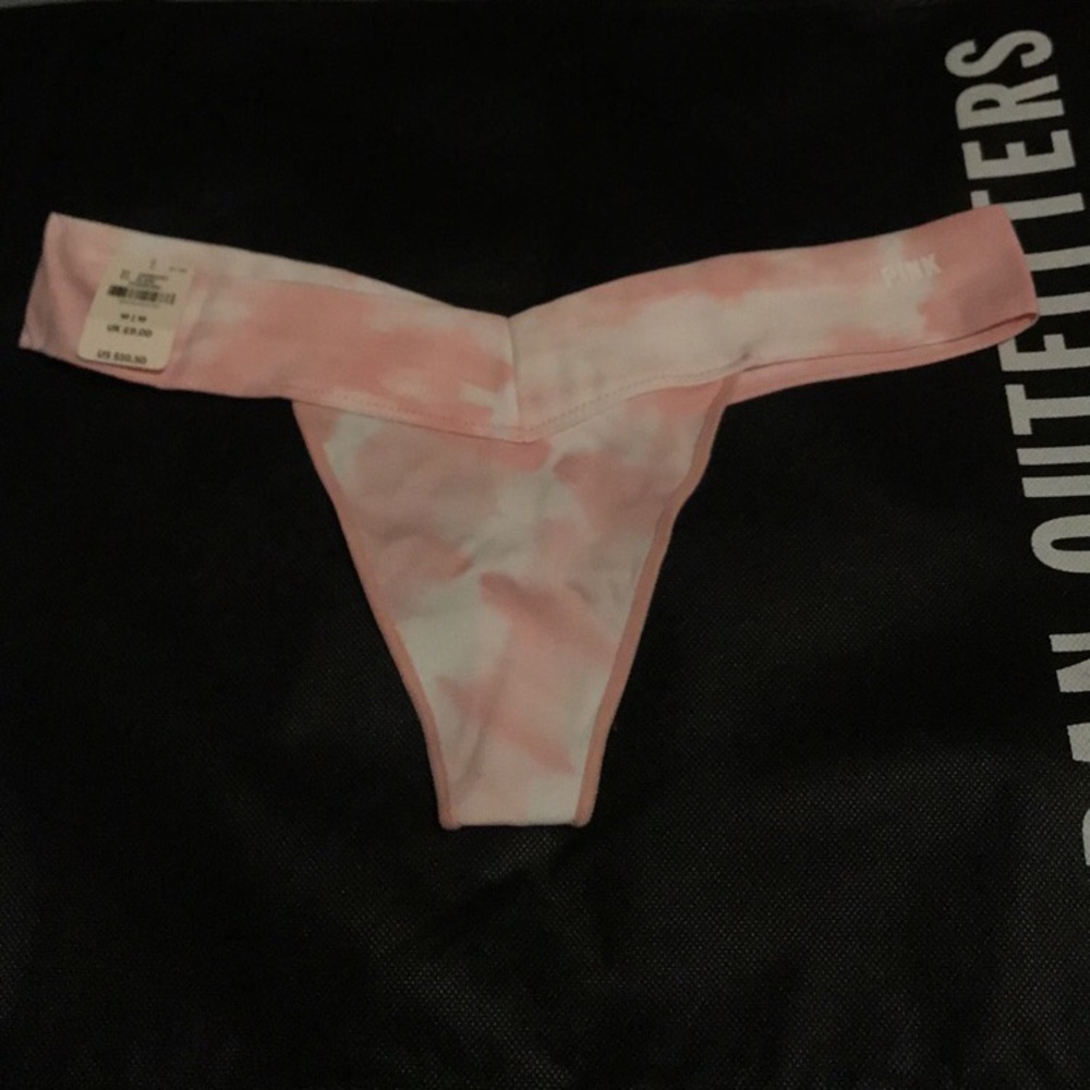 Pink thong